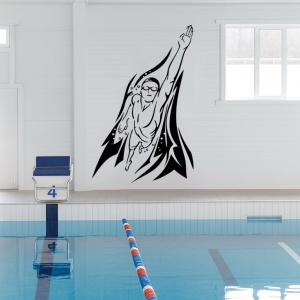 Sticker De Perete Inotator