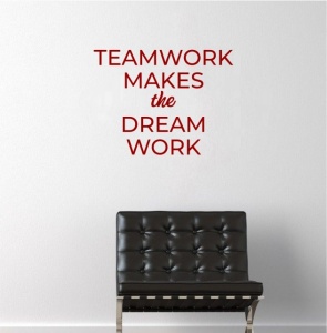 Sticker De Perete Teamwork, Dreamowork - Img 3