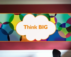 Sticker De Perete Think Big - Img 2