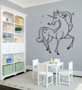 Sticker De Perete Unicorn