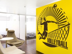 Sticker De Perete Voleyball - Img 3