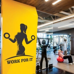 Sticker De Perete Work For It