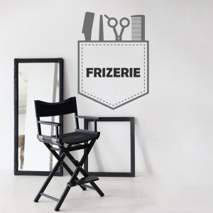 Sticker Frizerie (buzunar) - Img 2