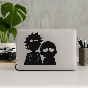 Sticker Pentru Laptop - Rick & Morty