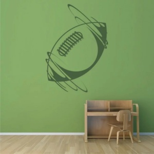 Sticker Rugby Ball - Img 3