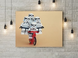 Tablou Canvas Bad Boys On A Bike - Img 3