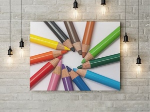 Tablou Canvas Colorful Spiral - Img 3