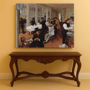 Tablou Canvas "Cotton Office In New Orleans" - Bursa de bumbac din New Orleans - Img 4