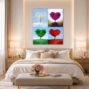 Tablou Canvas Four Seasons Of Love