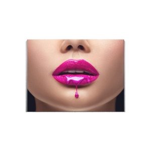 Tablou Canvas Liquid Pink - Img 2