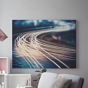 Tablou Canvas Long Exposure Traffic Lights