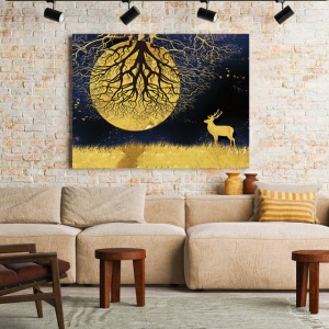 Tablou Canvas Moon Tree