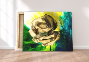 Tablou Canvas Motivational - Lucky Flower - Img 5