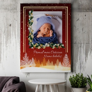 Tablou Canvas Personalizat - Primul meu Craciun - Img 3