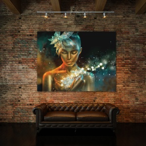 Tablou Canvas Sparkling Fantasy - Img 3