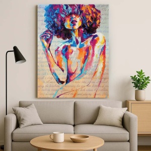 Tablou Canvas - Watercolor Portrait