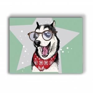 Tablou copii - Cool Huskey 2