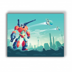 Tablou Copii - Transformers - Img 2