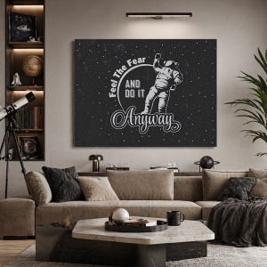 Tablou Motivational - Feel The Fear And Do It Anyway