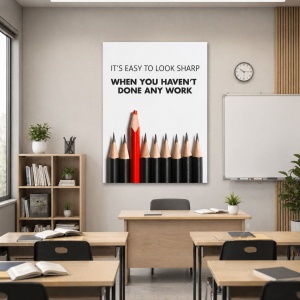 Tablou Motivational - It's Easy To Look Sharp