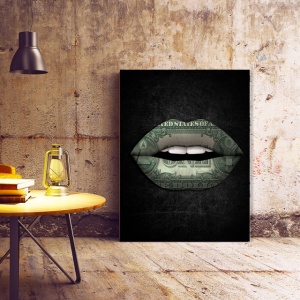 Tablou Motivational - Money Lips - Img 2