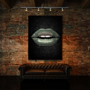 Tablou Motivational - Money Lips - Img 3