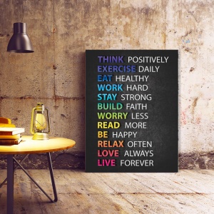 Tablou Motivational - Positive Advice - Img 2