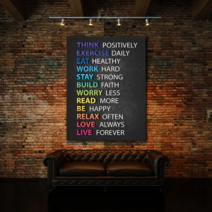 Tablou Motivational - Positive Advice - Img 3