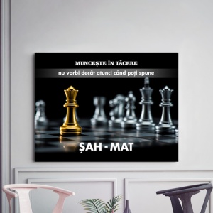 Tablou Motivational - Sah-mat - Img 3