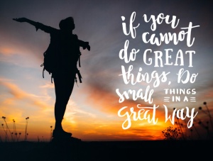 Tablou Motivational - Small Things In A Great Way - Img 3