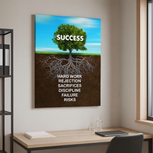 Tablou Motivational - Success Tree