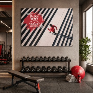 Tablou Motivational - The Best Way To Get Something Done