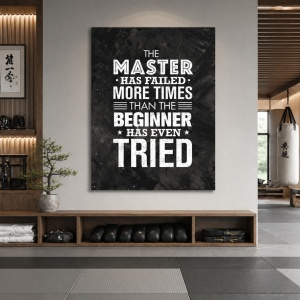 Tablou Motivational - The Master Has Failed