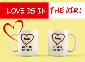 Cana Cu Mesaj He Stole My Heart - Img 2