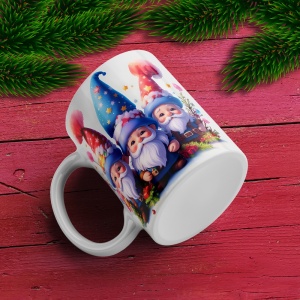 Cana De Craciun - Gnomes with Presents - Img 2