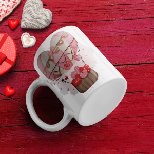 Cana Valentine's Day - Pink Heart Baloon