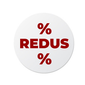 Etichete personalizate REDUS, 100 buc, PVC, rezistente la apa