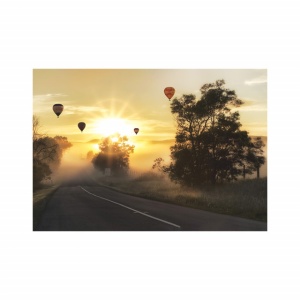 Foto tapet Balloons in the fog - Img 2