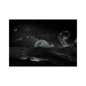 Foto tapet Rocky moon - Img 2