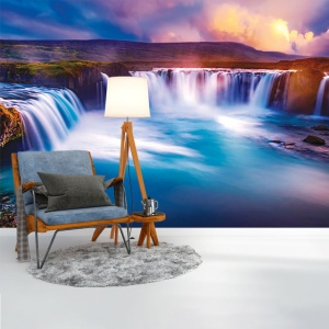 Foto tapet Silky waterfall