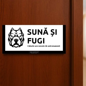 Semn de Ușă Personalizat – Mesaje amuzante interschimbabile - Img 12