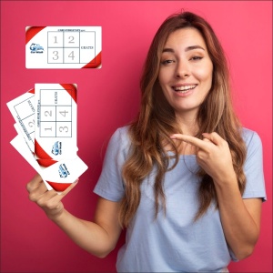Set 100 vouchere 9x5cm - program fidelizare clienti si stampila personalizata - Img 2