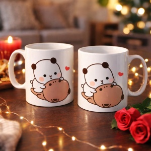 Set 2 cani personalizate Hugs Bubu si Dudu