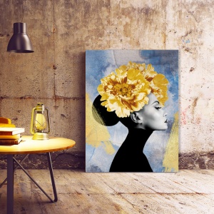 Set Tablouri Canvas - Hidden Golden Lady - Img 5