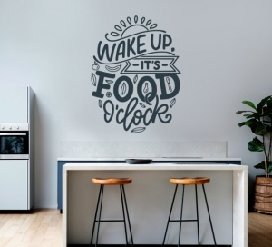 Sticker Bucatarie - It's food o'clock - Img 2