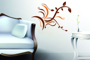 Sticker De Perete Abstract Floral 01 - Img 3