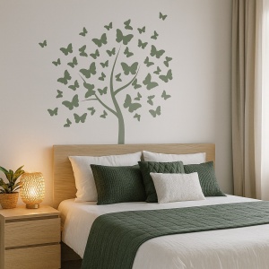 Sticker De Perete Butterfly Tree