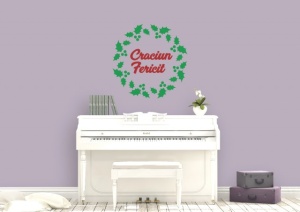 Sticker De Perete Craciun Fericit - Img 2