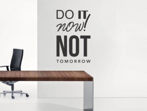 Sticker De Perete Do It Now Not Tomorrow - Img 3