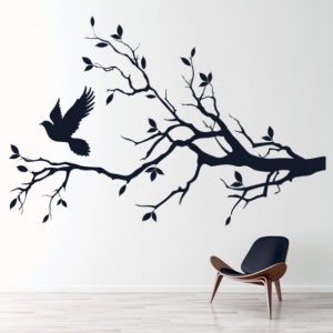 Sticker De Perete Dove Tree Branch - Img 2